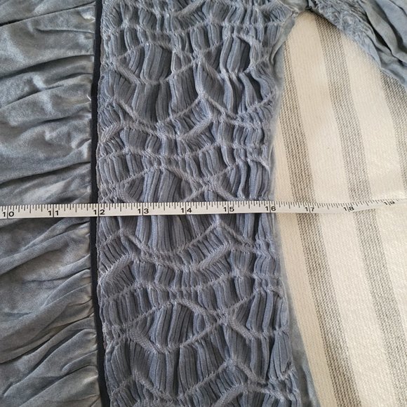 NWT Angel's Never Die Blue Top - Picture 6 of 7